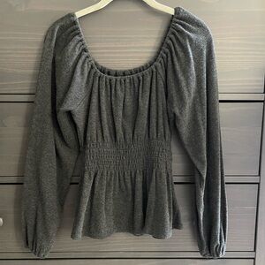 Madewell Peplum Top